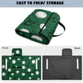 thumbnail image 5 of COEQINE Golf Cart Seat Covers with Carry Handle, Comfortable Golf Cart Seat Towel Blanket, Fits for EZGO Yamaha Club Car and Other 2-Seat Golf Carts, Golf Ball Musical Note Green, 5 of 8