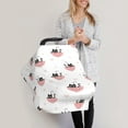 thumbnail image 3 of Fotbe Umbrella Cat Pattern Car Seat Covers for Babies, Nursing Breastfeeding Cover Infant Carseat Canopy, Soft Stretchy Carrier Cover, 3 of 9