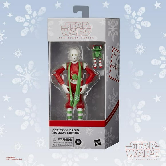 Star Wars : The Black Series 6" Droïde Protocolaire - Édition des Fêtes