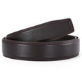 thumbnail image 2 of Men's Ratchet Belt Strap 35mm Width Only Replacement Leather Belt For Automatic Belt Buckle, 2 of 4