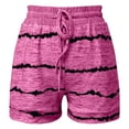 thumbnail image 4 of Yuanlook Women's Casual Cotton Shorts,Athletic Lounge Comfy Pajama Sweat Shorts with Pockets - Pink - S, 4 of 6