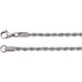 thumbnail image 1 of 3mm Stainless Steel Rope Chain, 1 of 2