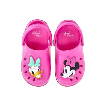 Disney Toddler Girls Minnie Mouse and Daisy Duck Clog Sandals