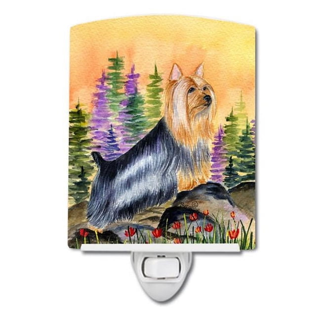 Carolines Treasures SS8262CNL Silky Terrier Ceramic Night Light, 6x4x3, Multicolor