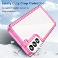 thumbnail image 6 of for Samsung Galaxy S22 Simple Fashion Case, Shockproof Drop Protection Clear Case, Durable PMMA + TPU, Anti-Fingerprints Technology Full Protection Case for Samsung Galaxy S22 (6.1 inch),Rose, 6 of 8