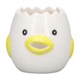 thumbnail image 1 of Egg White Yolk Separator Egg Liquid Separation Egg White Liquid Filter Yolk Separation Yellow-OEIN, 1 of 5