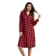 thumbnail image 4 of Camisones de pijama con cuello en V para mujer, ropa de dormir con botones, vestido de lencería Sexy, bata de casa, 4 of 5