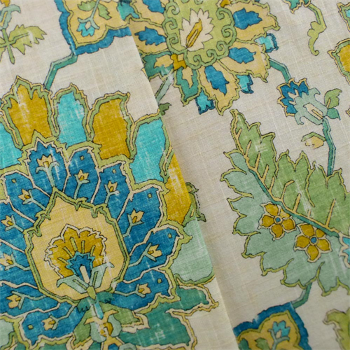 Ivory/Multi Covington Floral Print Home Decorating Fabric, Fabric By