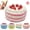 Cake C, variant on Giant Rainbow Cake Squishy Stress Ball, Big Squishy Cake Slice Jumbo for Adults, Soft Desk Stress Relief for Office & Home Relaxation