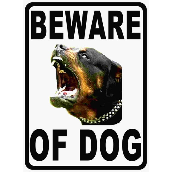 Beware of Dog Sign