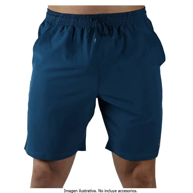 Bermuda Wilson para Hombre, Deportiva con Bolsas Laterales y Jareta Azul Petróleo Talla M