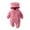 Hot Pink, variant on XIMIN Baby Unisex Flannel Bear Ears Heart Onesie Pajamas Zip Up Long Sleeve Outfits Fall Winter Fleece Coat Onesie Hooded Romper Jumpsuit Warm Outwear