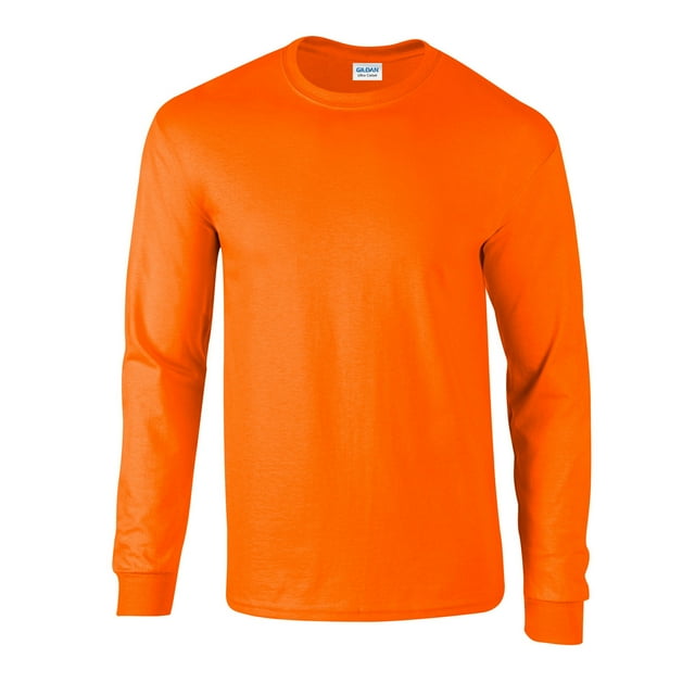 Gildan T-Shirt à Manches Longues en Coton Ultra Uni pour Adulte
