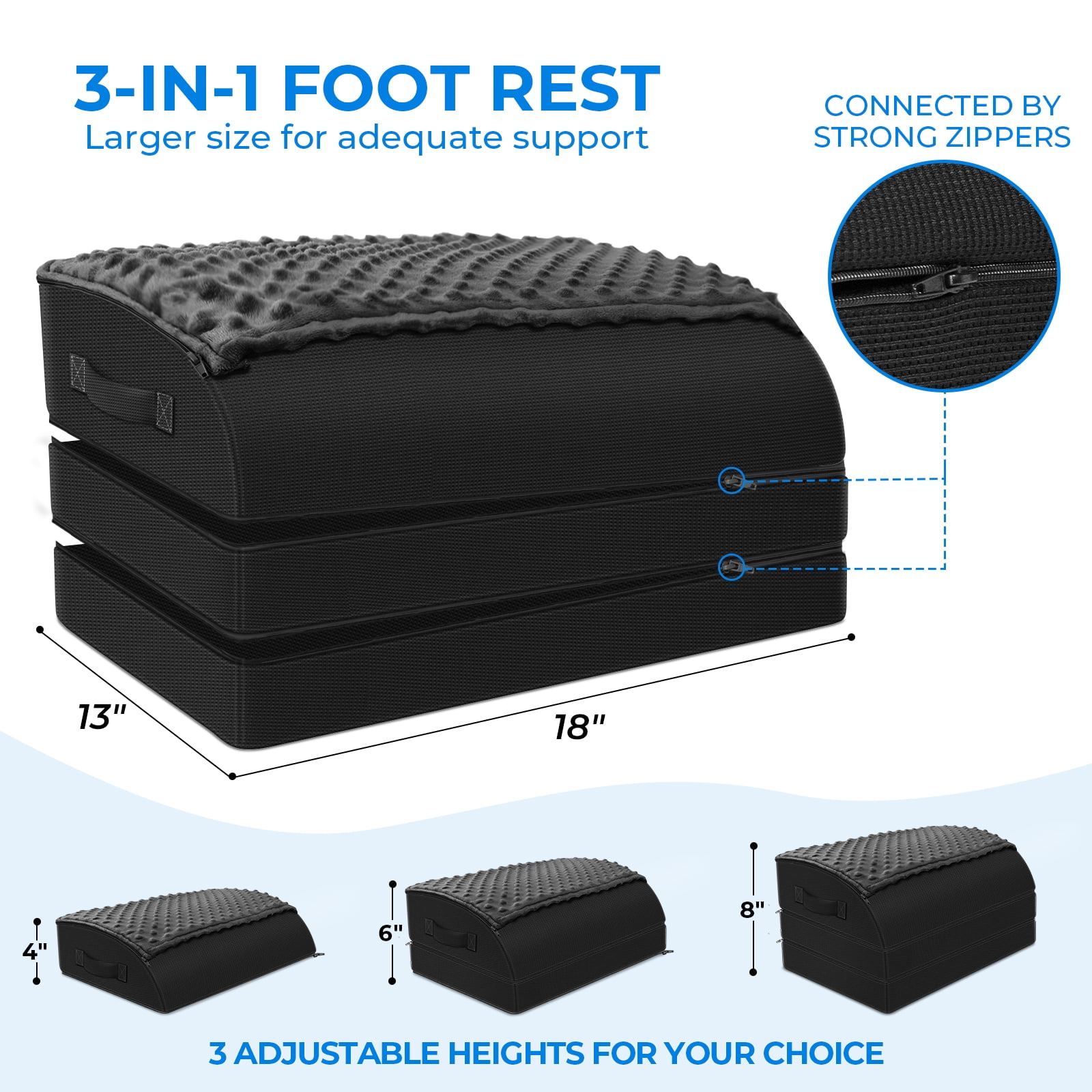 rocking foot rest for under desk-Phonery FootEase ® Rocking Foot Rest for Under  Desk-Getphonery