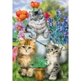 thumbnail image 3 of Briarwood Lane Garden Cats Spring Garden Flag, 3 of 4