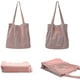 thumbnail image 3 of Bolso de mano de pana para mujer, bolso informal de gran capacidad, bolso de hombro para compras con bolsillo, 3 of 5