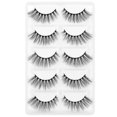thumbnail image 4 of Curling Black Faux Lashes For Women And Girls Daily Use In 3D Effect With 5 Pair Options, 4 of 4
