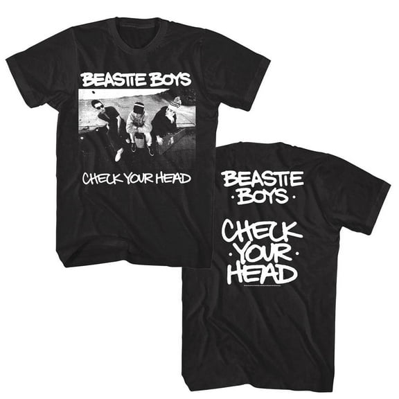 Beastie Boys - Check Your Head - American Classics Officially Licensed - Black Adult Short Sleeve T-Shirt