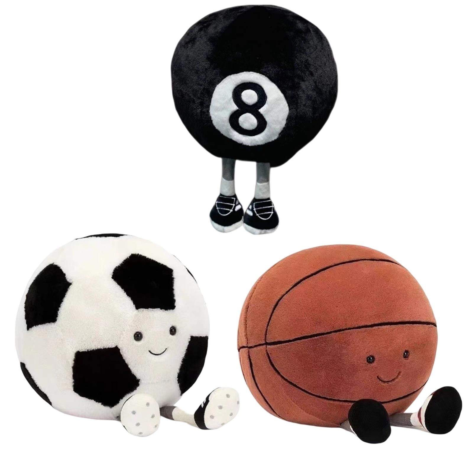 Fußball-Kuscheltier Aus Plüsch – 25 Cm Süßer Sportfreund Fürs Kinderzimmer