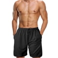thumbnail image 6 of Htwon Men Loose Casual Shorts Basketball Sports Gym Fitness Mesh Pants Workout Summer, 6 of 15
