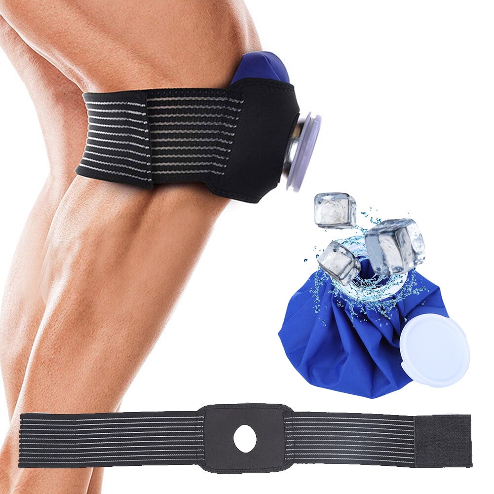 Cold Therapy Ice Pack Bag, Waterproof Reusable Ice Bags for Osteoarthritis Relief, Support Strap Included for Hands-Free Application (Ideal for Hot & Cold Therapy Sessions)