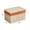🍒 Beige_Hot#2778, variant on Double Zipper Nonwoven Clothes Storage Bag Portable Quilt Organizer for Closet and Moving