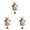 D, variant on 3 Pcs Angel Doll Pendants Christmas Plush Ornaments with Hanging Loops, Soft Plush Angel Decor for Christmas Tree Party Wedding Valentine's Day New Year Birthday Celebration Decorations