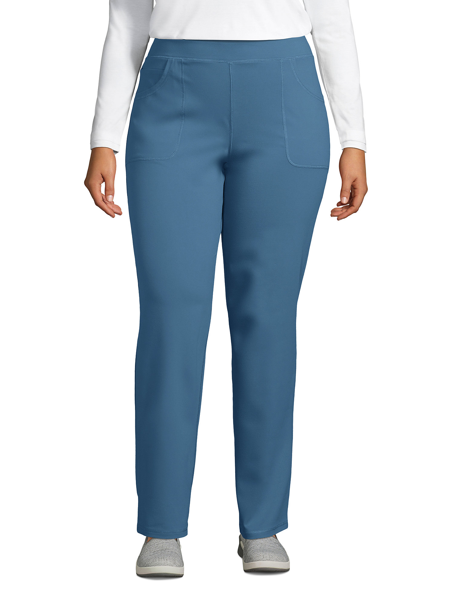 Lands' End Women's Plus Size Active 5 Pocket Pants