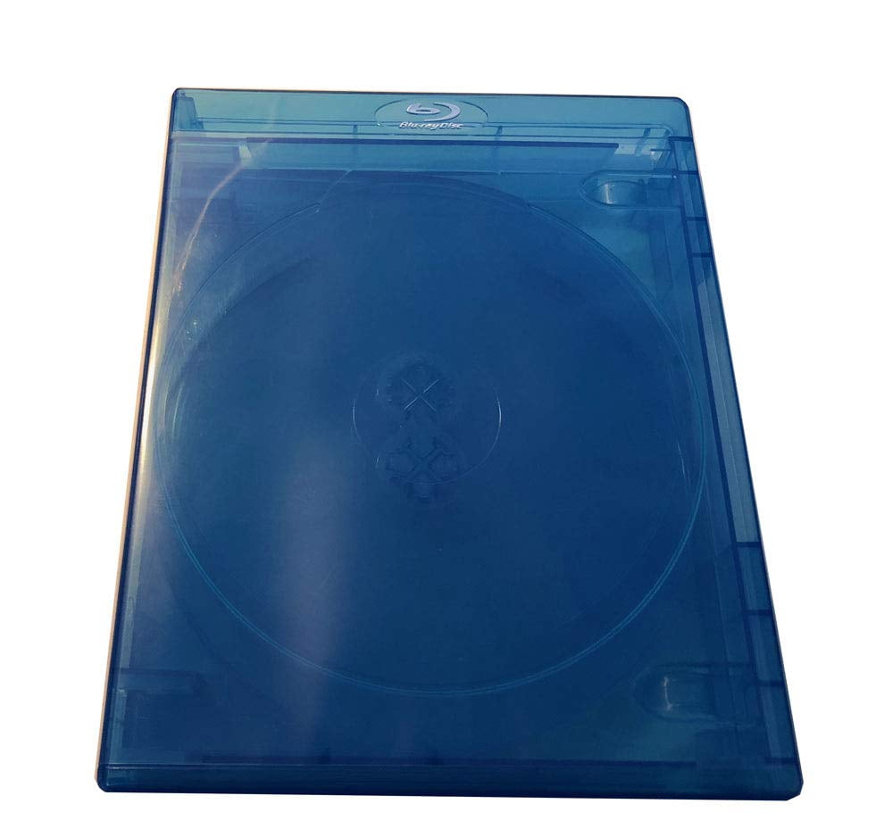 New 1 MegaDisc 15mm Blu-ray Replacement Case Holds 4 Discs Premium 