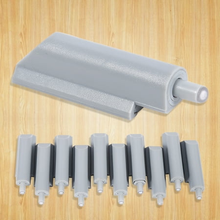 10pcs Abs Case Door Cabinet Drawer Hinge Push To Open System Damper 10pcs Abs Case Door Cabinet Drawer Hinge Push To Open System Damper Buffer Catch Plastic Tip