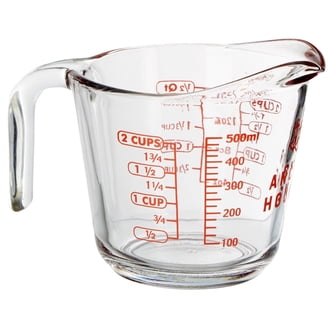 Pyrex, Prepware Glass Measuring Cup, 2-Cup, Clear, Microwave Safe