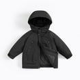 thumbnail image 5 of ChaoLingNeng Kids Hooded Puffer Jacket Lined Lightweight Outerwear Zipper Winter Coat for Girls and Boys, 5 of 5