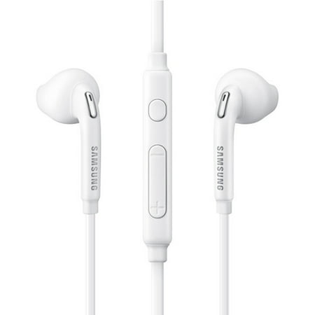 OEM Original Earbud Earphone Headset Headphones With Remote for Samsung Galaxy S6 edge S7 edge S8 S9 S8+ S9+ Plus EO-EG920LW White sold by Afflux