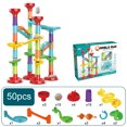 thumbnail image 3 of DIY Creative Construction Toy Marble Run Compact para niños de 3 años en adelante JShteea El nuevo, 3 of 9