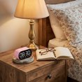 thumbnail image 6 of Clearance! Zguuel Portable Bluetooth Speaker with Alarm Clock LED Display, Wireless Multi-Function Speaker with Color-Changing Light, Digital Clock USB Speaker for Bedroom Home Office, 6 of 6