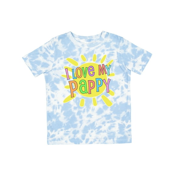 Inktastic I Love My Pappy Sun and Rainbow Letters Boys or Girls Toddler T-Shirt