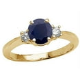 thumbnail image 2 of Tommaso Design� Genuine Black Sapphire Engagement Ring, 2 of 9