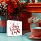 thumbnail image 2 of Regalos Del Día de San Valentín 2D Feliz Artículo Decorativo Home Office Event Display, 2 of 5
