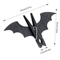 thumbnail image 3 of BKER And Interesting Bat Clothespins Windproof Clothespins Cartoon Style Slip Clothespins For Drying Clothes, 3 of 5