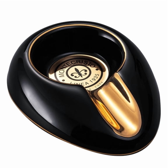 Cigar ashtray ceramic large single large diameter cigarette trough living room decorative ornaments cigar smoke extinguisher,B款