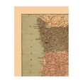 thumbnail image 4 of Historic Map - Douro  Portugal - Martine 1904 - Vintage Wall Art, 4 of 4