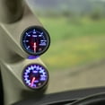 thumbnail image 3 of GlowShift | 2-1/16" (52mm) Tinted 7 Color Series 30 PSI Fuel Pressure Gauge for Cars and Trucks, 3 of 6