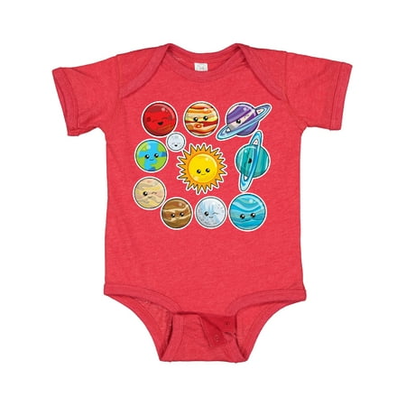 

Inktastic Happy Sun Moon and Planets Gift Baby Boy or Baby Girl Bodysuit