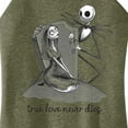 thumbnail image 3 of The Nightmare Before Christmas - True Love Never Dies - Juniors High Neck Tank Top, 3 of 5