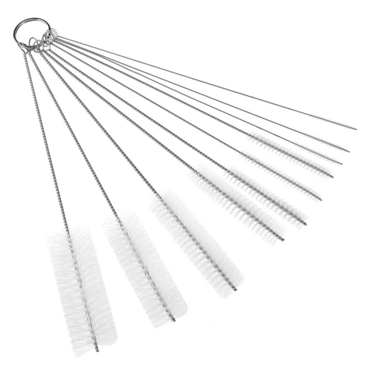 CIYAPED Straw Cleaner Brush Set, Bottle Cleaning Brushes and Nylon Pipe