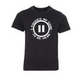 thumbnail image 2 of I paused my game to be here Kids T-shirt, Funny Kids shirts, Gaming graphic Tee - Black MH200YFUN S1 L, 2 of 3