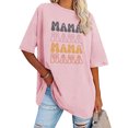 thumbnail image 2 of Pompotops Mode Femmes Blouse Boutonnée Patchwork Manches Courtes T-Shirt Tops d'Été Liquidation, 2 of 5