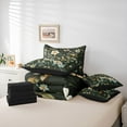 thumbnail image 6 of Castle Fairy Floral Butterfly Bedding Comforter Set 7-Piece for Boys Girls,Chic Vintage Flowers King Bedding Sets,Botanical Plants Ultra Soft Bed Sheets,Super Cozy Room Decor,Reversible, 6 of 8