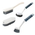 thumbnail image 1 of De Cepillos De Limpieza, Cepillo De Limpieza De Platos, Cepillo Flexible Para Zapatos, Cepillo De Baño Para Fregadero De Cocina 4 Uds. Inevent HA045534-02, 1 of 6