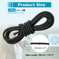 thumbnail image 2 of Uxcell Archery D Loop Rope String Nocking Loop Rope Serving Thread Release Material Black/Blue, 2 of 7